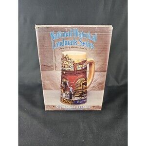 1987 National Historical Landmark Series A Budweiser Clydesdale Beer Stein Mug